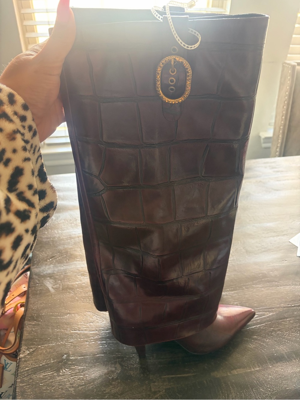 Kurt Geiger fold boot